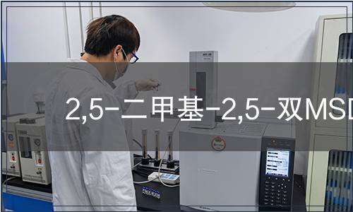 2,5-二甲基-2,5-雙MSDS