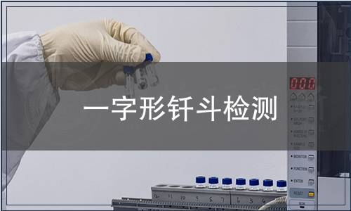 一字形釬斗檢測