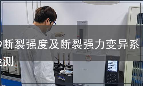 單紗斷裂強度及斷裂強力變異系數(shù)檢測