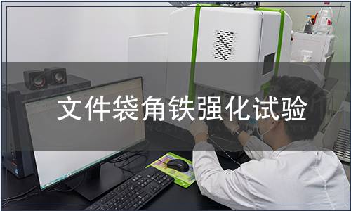 文件袋角鐵強化試驗