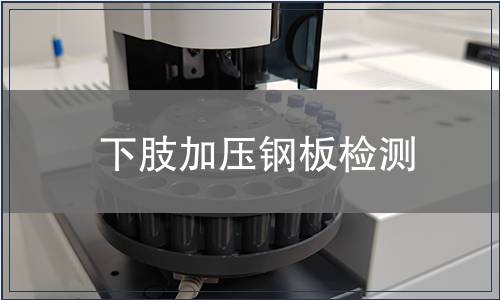 下肢加壓鋼板檢測(cè)