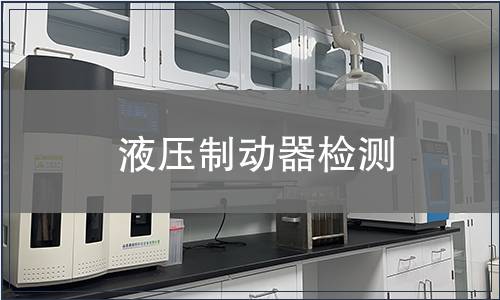 液壓制動(dòng)器檢測(cè)