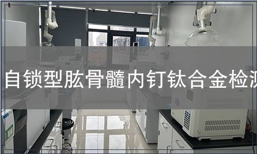 自鎖型肱骨髓內(nèi)釘鈦合金檢測