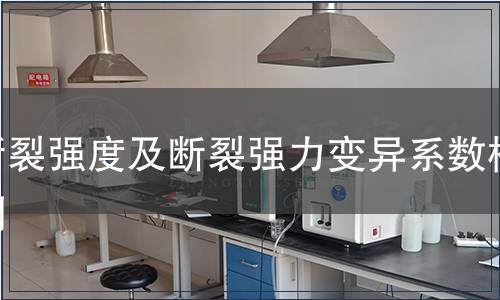 斷裂強度及斷裂強力變異系數檢測