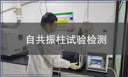 自共振柱試驗(yàn)檢測