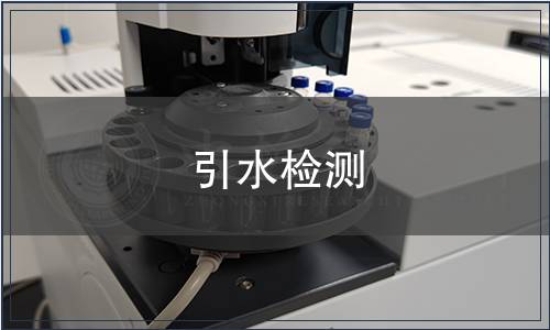 引水檢測