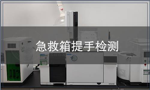 急救箱提手檢測