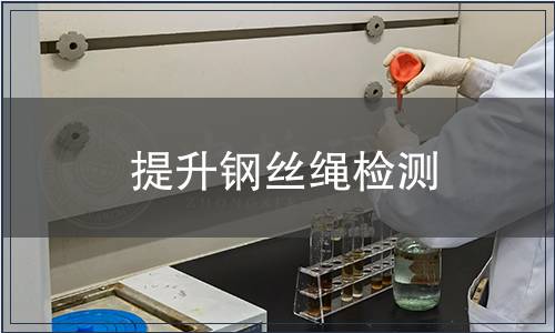 提升鋼絲繩檢測