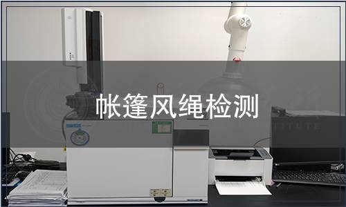 帳篷風(fēng)繩檢測(cè)