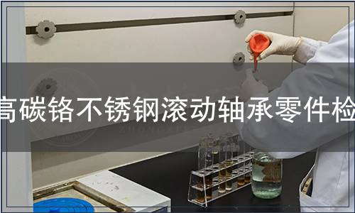 高碳鉻不銹鋼滾動(dòng)軸承零件檢測(cè)