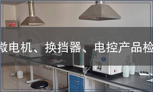 微電機、換擋器、電控產品檢測