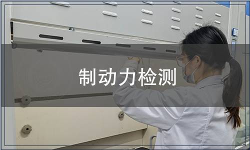 制動力檢測